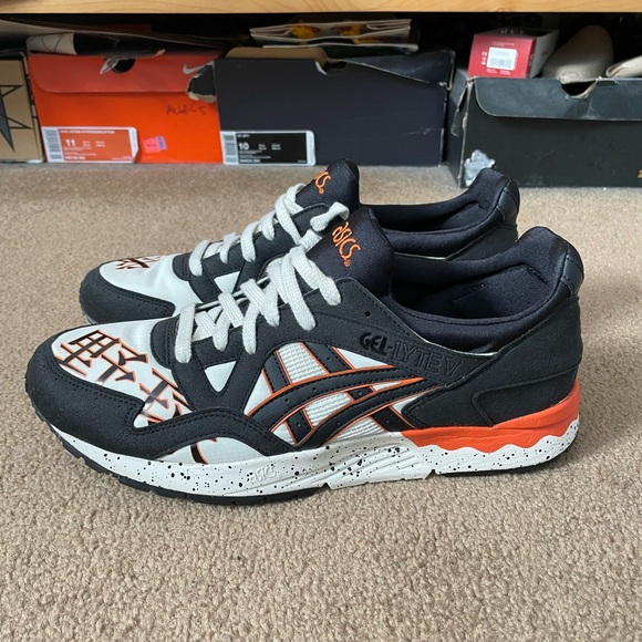 Asics Gel-Lyte 5 “Cream/Black Orange” Sneakers (1193A157-100) (Men’s Size 11) - Picture 5 of 12